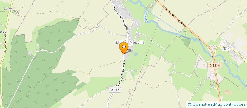 localisation de l'entreprise MONSIEUR LAURENT HERSENT  BAILLEUL-NEUVILLE