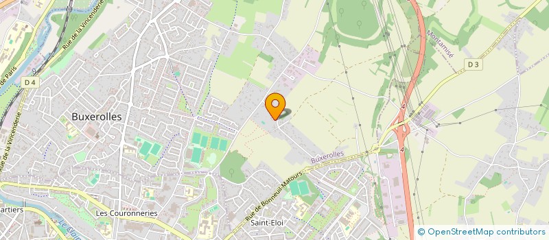 localisation de l'entreprise MONSIEUR LAURENT HERVE  BUXEROLLES