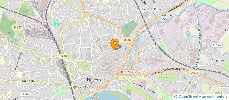 localisation de l'entreprise MONSIEUR LAURENT HERVE à NEVERS