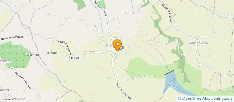 localisation de l'entreprise MONSIEUR LAURENT HERVE  GALAPIAN