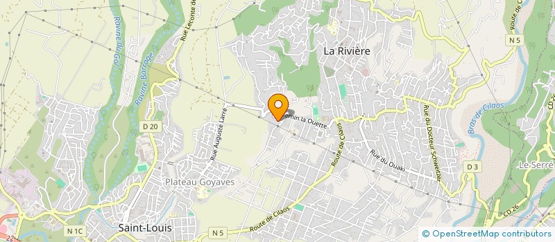 localisation de l'entreprise MONSIEUR LAURENT HERVE à SAINT-LOUIS