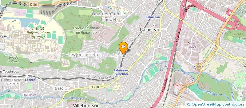 localisation de l'entreprise MONSIEUR LAURENT HEURTEBIZE à PALAISEAU