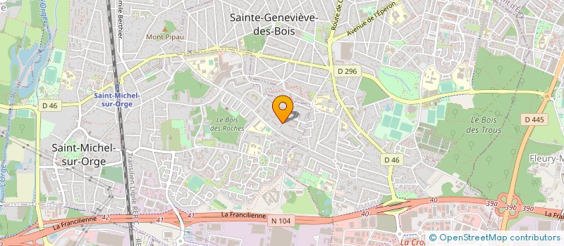 localisation de l'entreprise MONSIEUR LAURENT HIMEUR à SAINT-MICHEL-SUR-ORGE