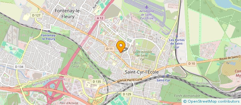 localisation de l'entreprise MONSIEUR LAURENT HIRGOROM à SAINT-CYR-L'ECOLE