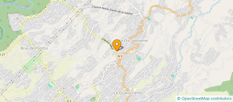 localisation de l'entreprise MONSIEUR LAURENT HOARAU  LE TAMPON