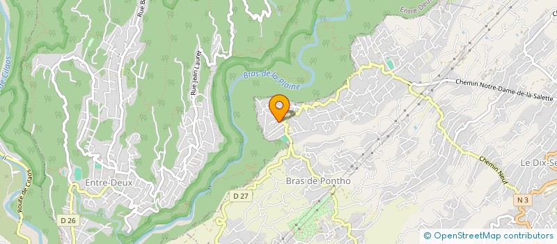 localisation de l'entreprise MONSIEUR LAURENT HOARAU  LE TAMPON