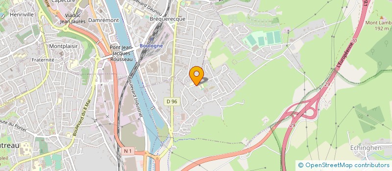 localisation de l'entreprise MONSIEUR LAURENT HOLUIGUE à SAINT-MARTIN-BOULOGNE