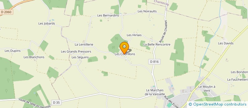 localisation de l'entreprise MONSIEUR LAURENT HONEGGER  CHUELLES