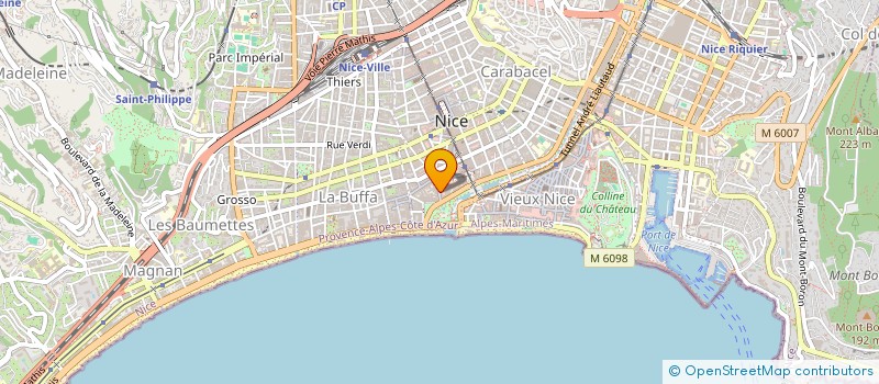 localisation de l'entreprise MONSIEUR LAURENT HONNIS à NICE
