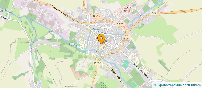 localisation de l'entreprise MONSIEUR LAURENT HORNAERT  DOULLENS