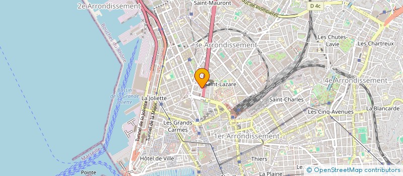 localisation de l'entreprise MONSIEUR LAURENT HOTIN à MARSEILLE 3EME