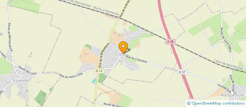 localisation de l'entreprise MONSIEUR LAURENT HOUEL  BELLENCOMBRE