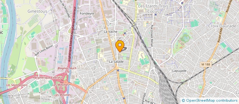 localisation de l'entreprise MONSIEUR LAURENT HOUIS à TOULOUSE