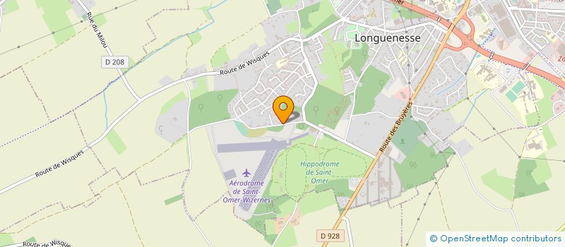 localisation de l'entreprise MONSIEUR LAURENT HOUSSELIN  LONGUENESSE