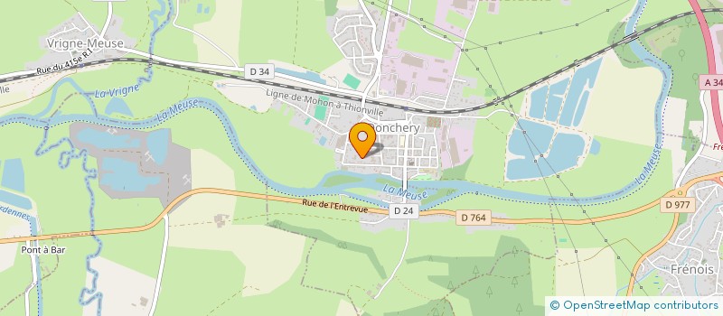 localisation de l'entreprise MONSIEUR LAURENT HOUSSIAUX  DONCHERY