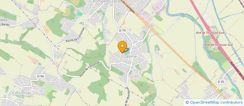 localisation de l'entreprise MONSIEUR LAURENT HOUSSIN  DEYME