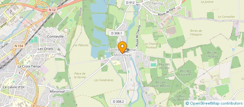 localisation de l'entreprise MONSIEUR LAURENT HOUY à SAINTE-GEMME-MORONVAL