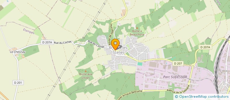 localisation de l'entreprise MONSIEUR LAURENT HOYS à BRIERES-LES-SCELLES