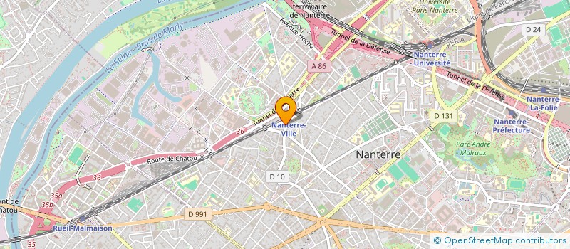 localisation de l'entreprise MONSIEUR LAURENT HUANG à NANTERRE