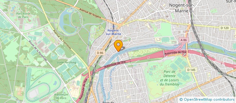localisation de l'entreprise MONSIEUR LAURENT HUBERT à NOGENT-SUR-MARNE