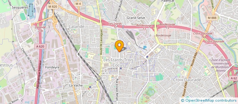 localisation de l'entreprise MONSIEUR LAURENT HUC à TOULOUSE
