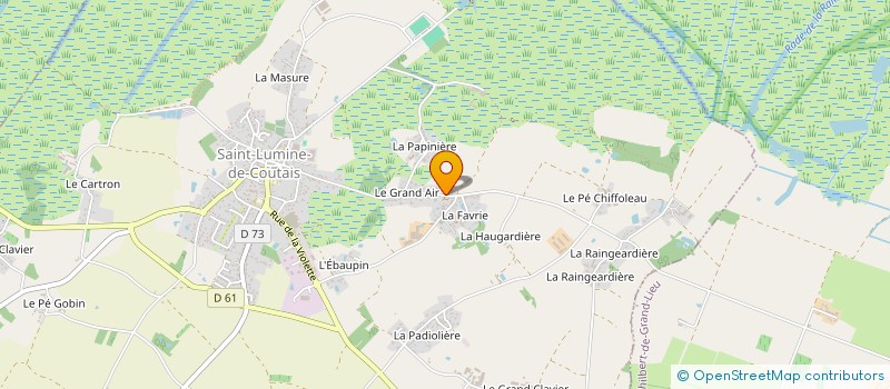 localisation de l'entreprise MONSIEUR LAURENT HUCHET à SAINT-LUMINE-DE-COUTAIS