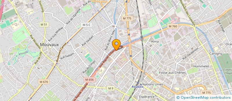 localisation de l'entreprise MONSIEUR LAURENT HUENS à TOURCOING