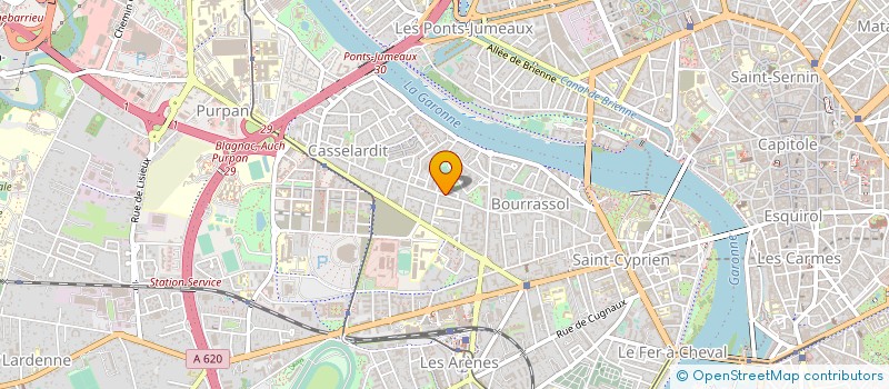 localisation de l'entreprise MONSIEUR LAURENT HUERTA à TOULOUSE