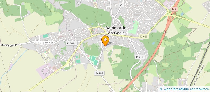localisation de l'entreprise MONSIEUR LAURENT HUET à DAMMARTIN-EN-GOELE