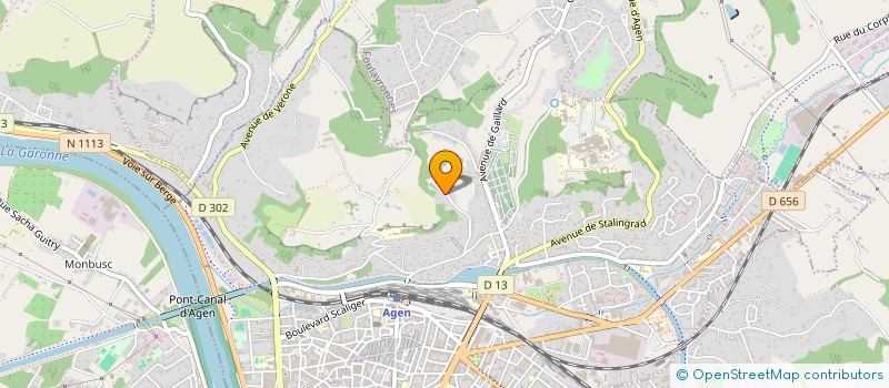 localisation de l'entreprise MONSIEUR LAURENT HUG  AGEN