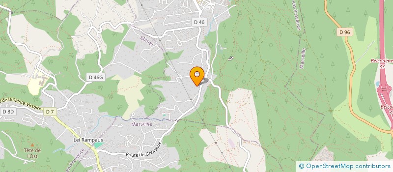 localisation de l'entreprise MONSIEUR LAURENT HUGUES  GREASQUE