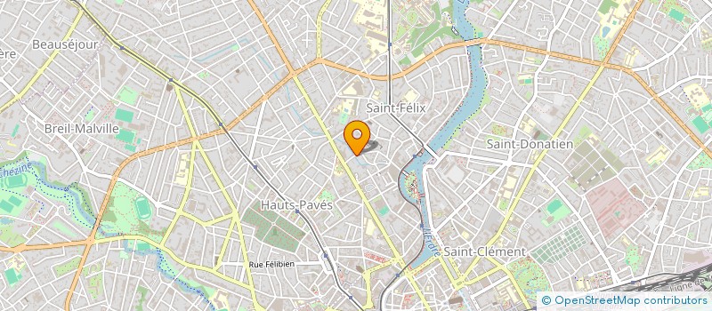 localisation de l'entreprise MONSIEUR LAURENT HUIDORACT à NANTES