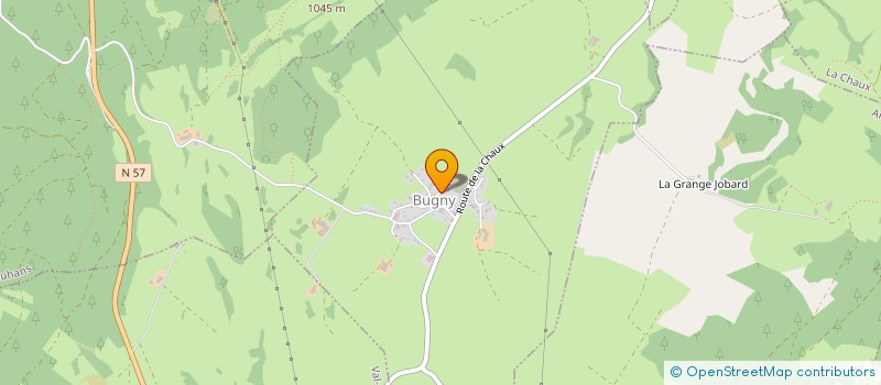 localisation de l'entreprise MONSIEUR LAURENT HUMBERT  BUGNY