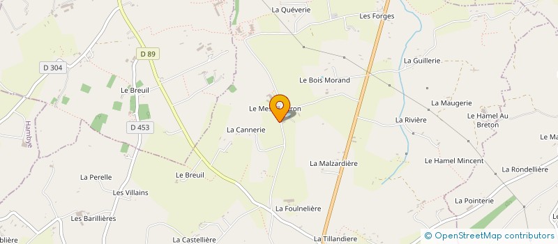 localisation de l'entreprise MONSIEUR LAURENT HUREL à PERCY-EN-NORMANDIE