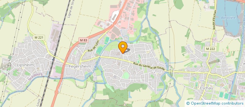 localisation de l'entreprise MONSIEUR LAURENT HUSSER  FEGERSHEIM