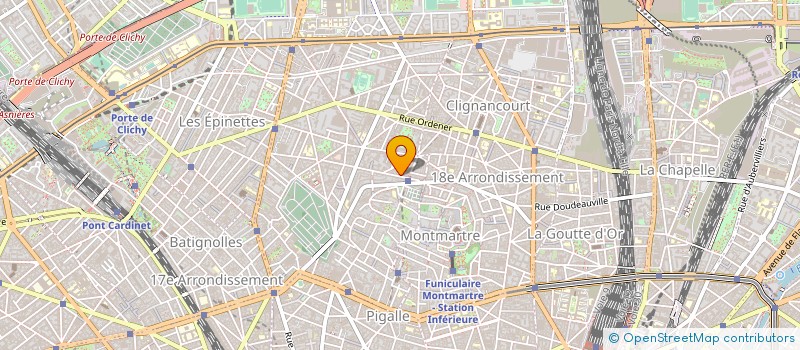 localisation de l'entreprise MONSIEUR LAURENT HUSSON  PARIS