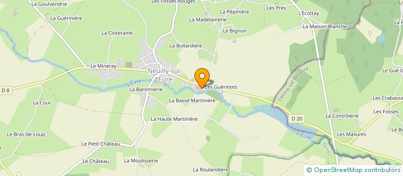 localisation de l'entreprise MONSIEUR LAURENT HUSSON à LONGNY LES VILLAGES