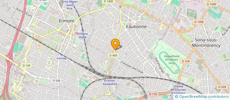 localisation de l'entreprise MONSIEUR LAURENT HUZ à EAUBONNE