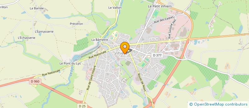 localisation de l'entreprise MONSIEUR LAURENT HY à LYS-HAUT-LAYON