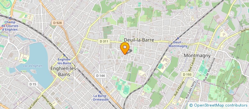 localisation de l'entreprise MONSIEUR LAURENT IMAHO  DEUIL-LA-BARRE