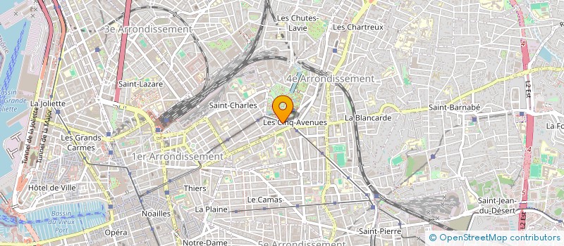 localisation de l'entreprise MONSIEUR LAURENT IREP à MARSEILLE