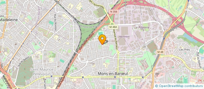 localisation de l'entreprise MONSIEUR LAURENT IRLES à MONS-EN-BARŒUL