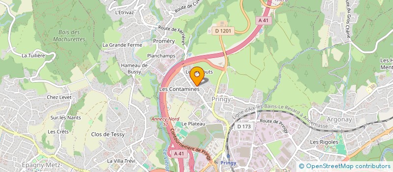 localisation de l'entreprise MONSIEUR LAURENT ISARD  FILLIERE