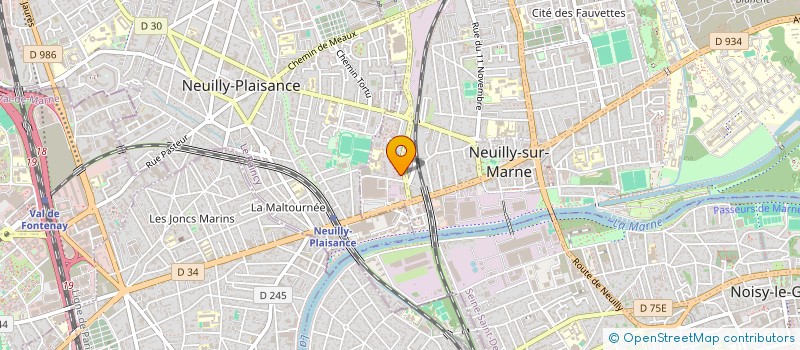 localisation de l'entreprise MONSIEUR LAURENT ITIC à NEUILLY-SUR-MARNE