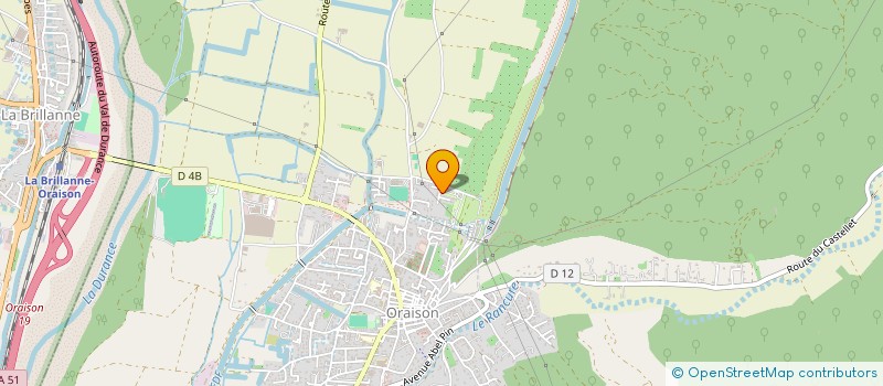 localisation de l'entreprise MONSIEUR LAURENT IUSPA  ORAISON