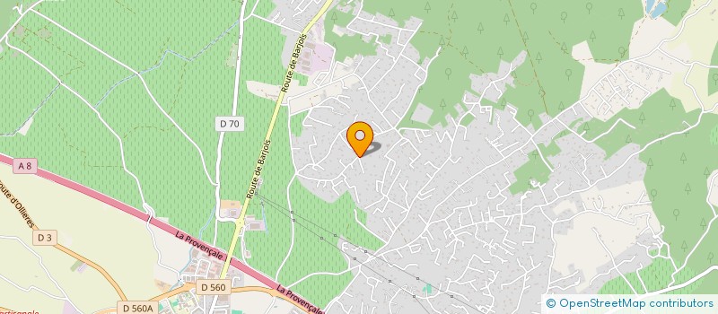 localisation de l'entreprise MONSIEUR LAURENT-JACQUES LAFAYE  SAINT-MAXIMIN-LA-SAINTE-BAUME