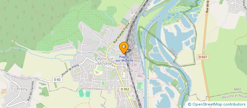 localisation de l'entreprise MONSIEUR LAURENT JACQUESSON  PAGNY-SUR-MOSELLE