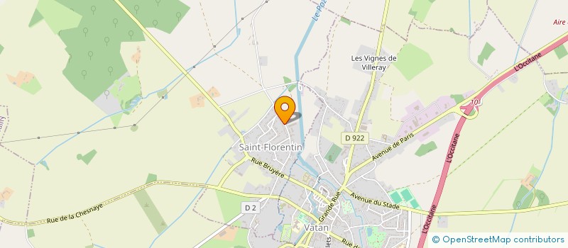 localisation de l'entreprise MONSIEUR LAURENT JACQUET à SAINT-FLORENTIN