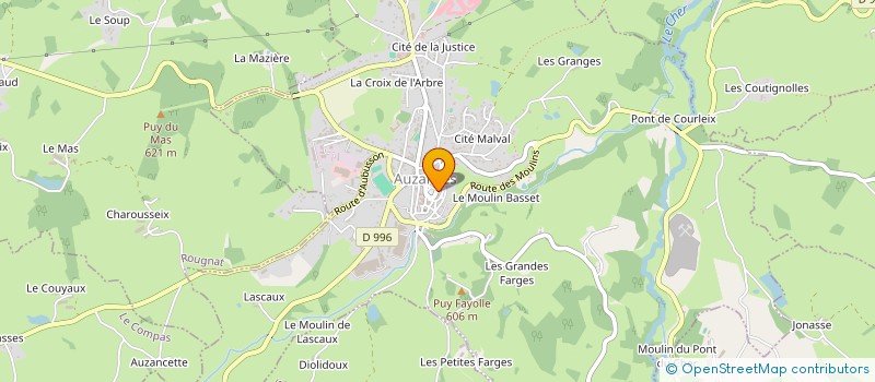 localisation de l'entreprise MONSIEUR LAURENT JACQUET à AUZANCES