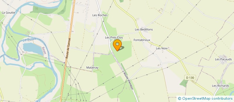 localisation de l'entreprise MONSIEUR LAURENT JACQUET à SAINT-POURCAIN-SUR-SIOULE